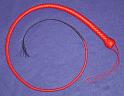 4ft Red 8 plait Signal Whip